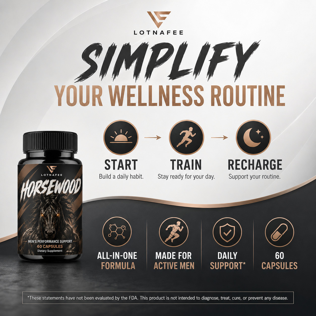 Male Vitality Support Capsules (60 Capsules)