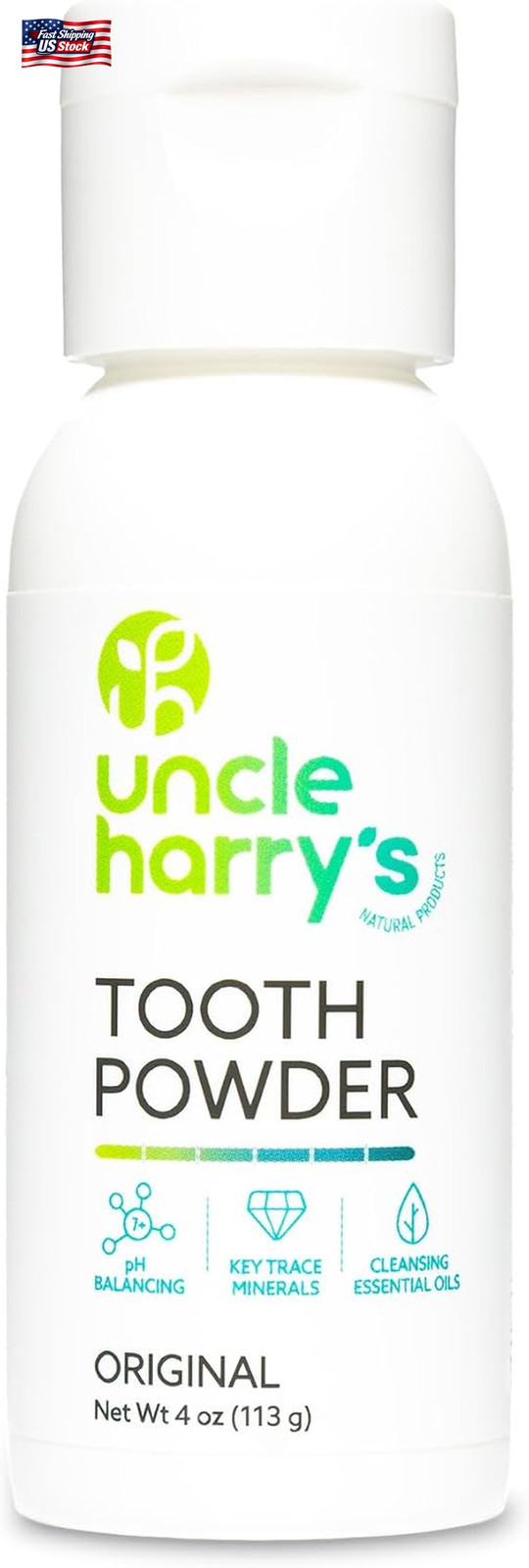 Uncle Harry’S Remineralizing Tooth Powder | All Natural Enamel Support & Whiteni