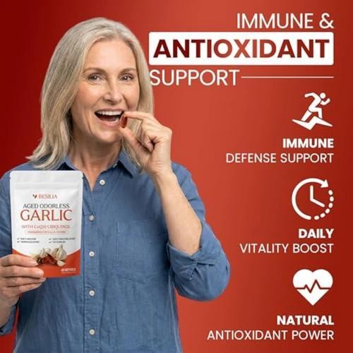3PCS Garlic Extract 600mg Softgels (60 Count) Aged Garlic Extra