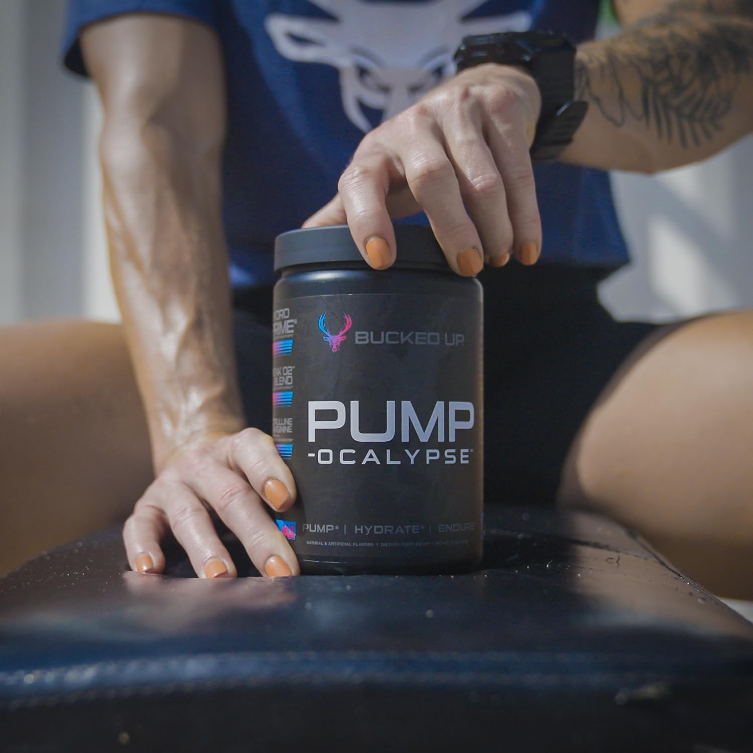 Pump-Ocalypse Miami | Nitric Oxide and L Arginine Supplement with Citrulline Mal