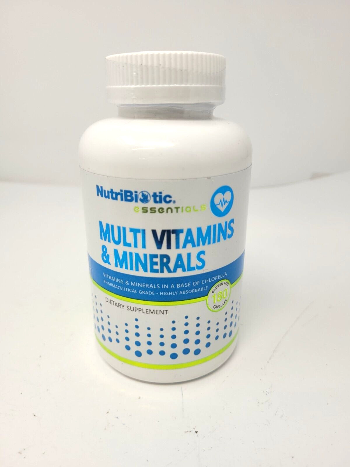 NutriBiotic Essentials Multi Vitamins & Minerals 180 Capsules Exp 07/2025 – New