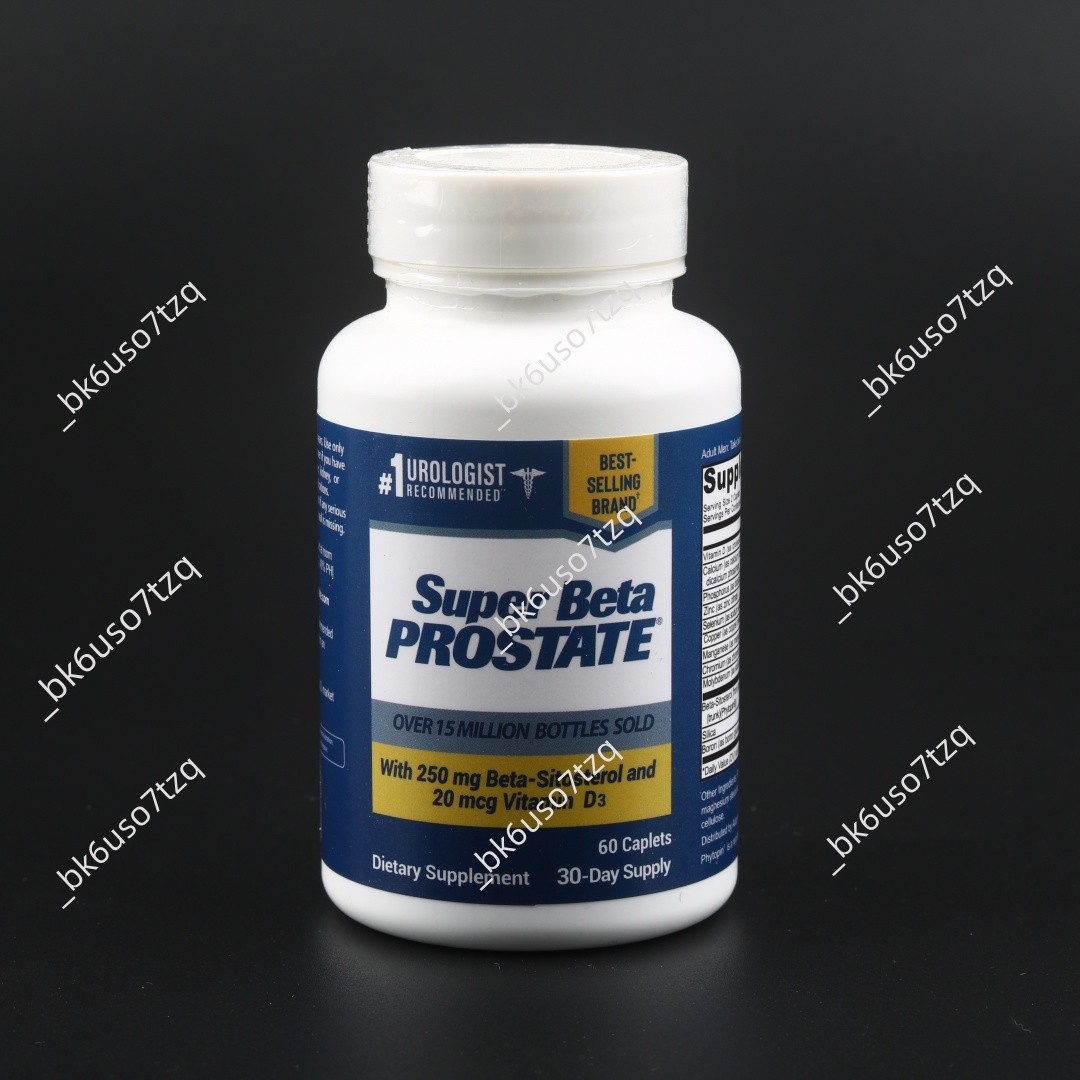 1 pack Super Beta Prostate Advanced Male Beta-Sitosterol 60 Caplets EXP: 05/2028