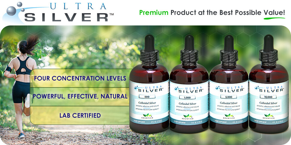 3-Pack!!! COLLOIDAL SILVER 1000 PPM 4 OZ.- IMMUNE SUPPORT (FREE SHIPPING!!!)
