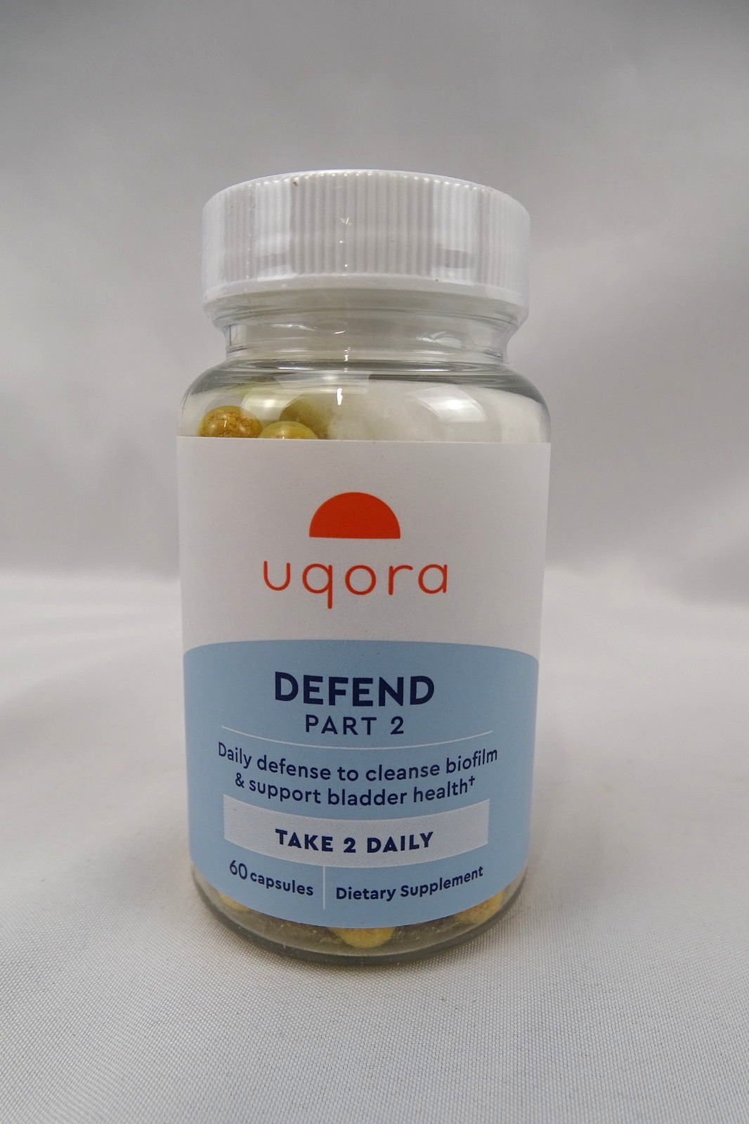 Uqora Defend Part 2 Dietary Supplement, 60 capsules (30 days), Bladder Support