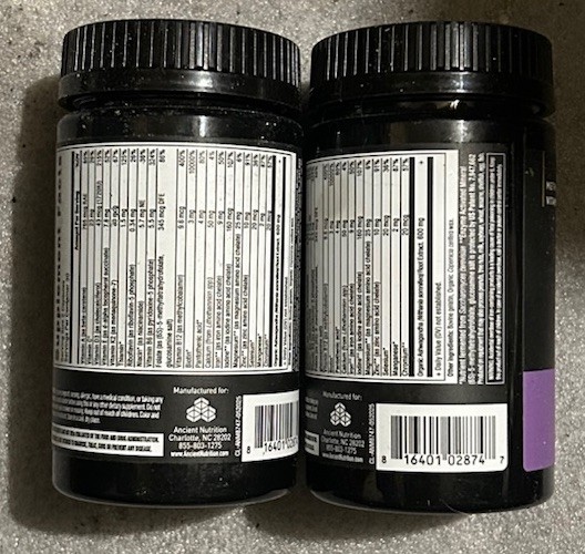 Ancient Nutrition Women’s 50+ Multivitamin 60 caps (2 Pack) Exp 10/2027