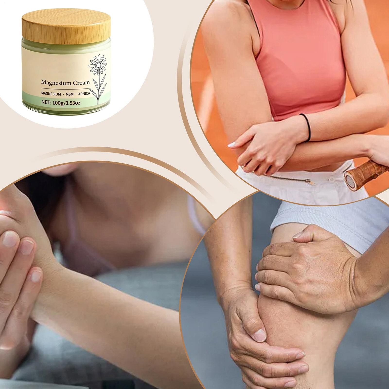 Joint Relief Cream 100g Muscle Soothing Cream Quick-Absorbing Bone Balm
