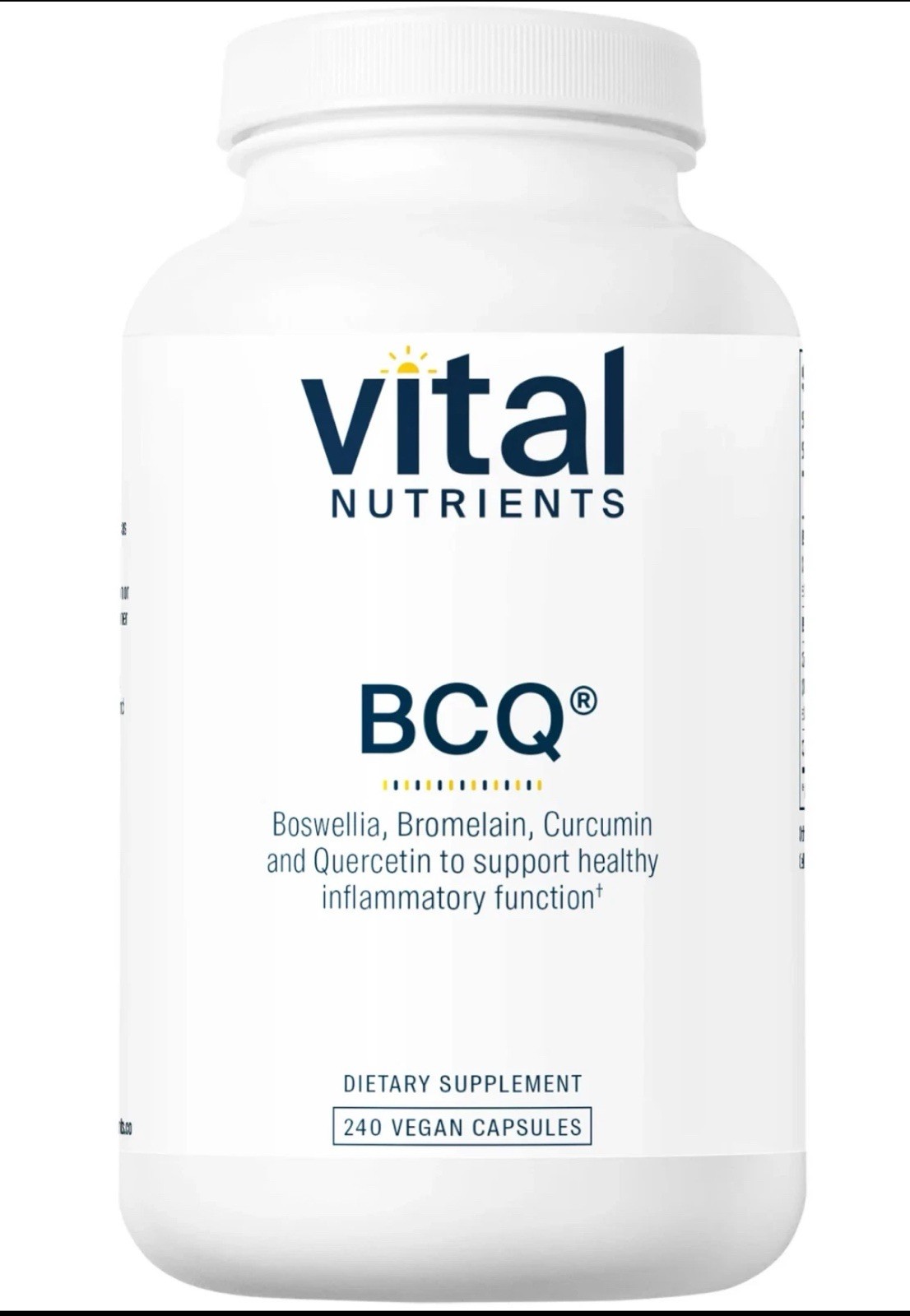 Vital Nutrients BCQ 240 caps Exp. 10/2028 FREE Shipping