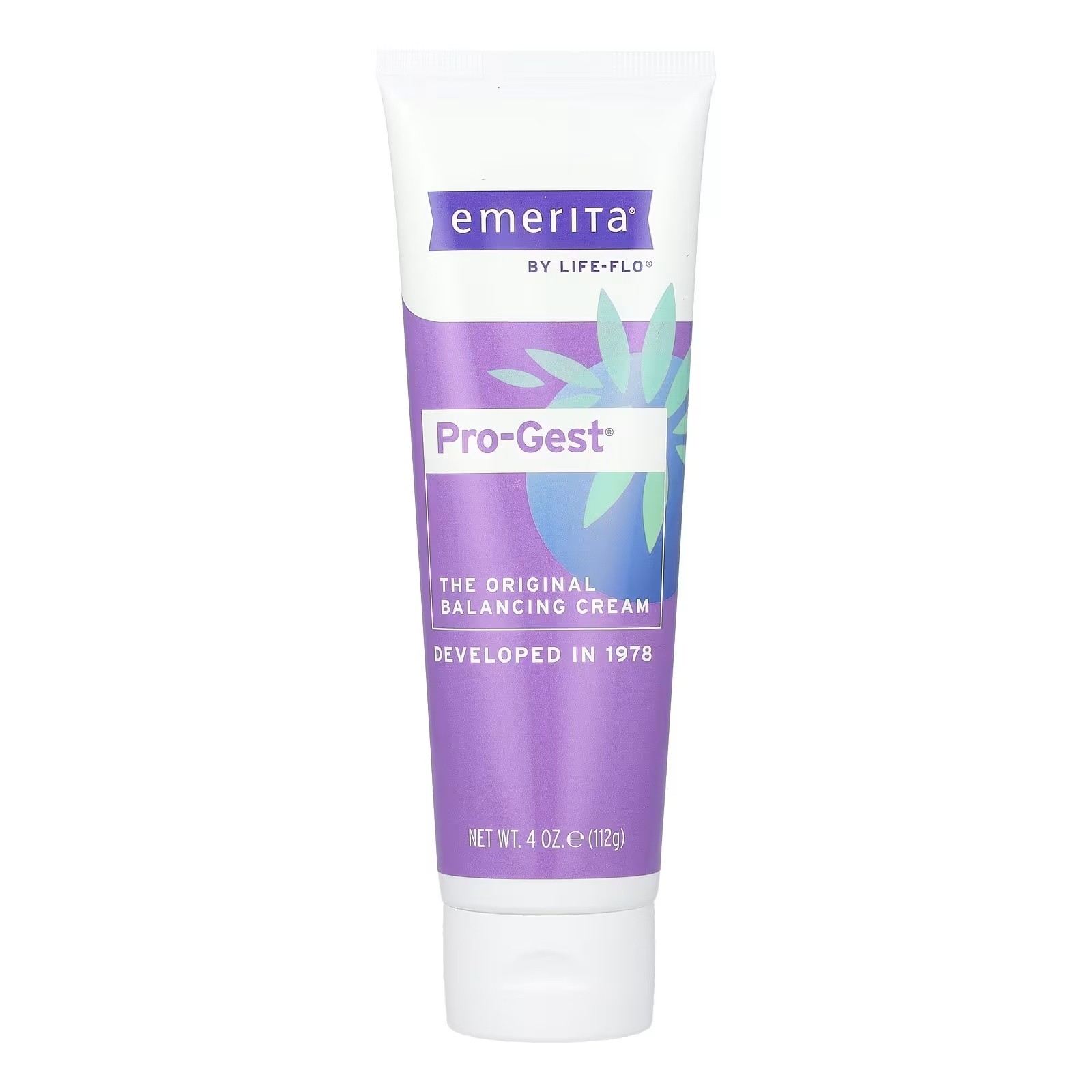 Emerita Pro-Gest Balancing Cream Fragrance Free 4 oz EXP 05/2028