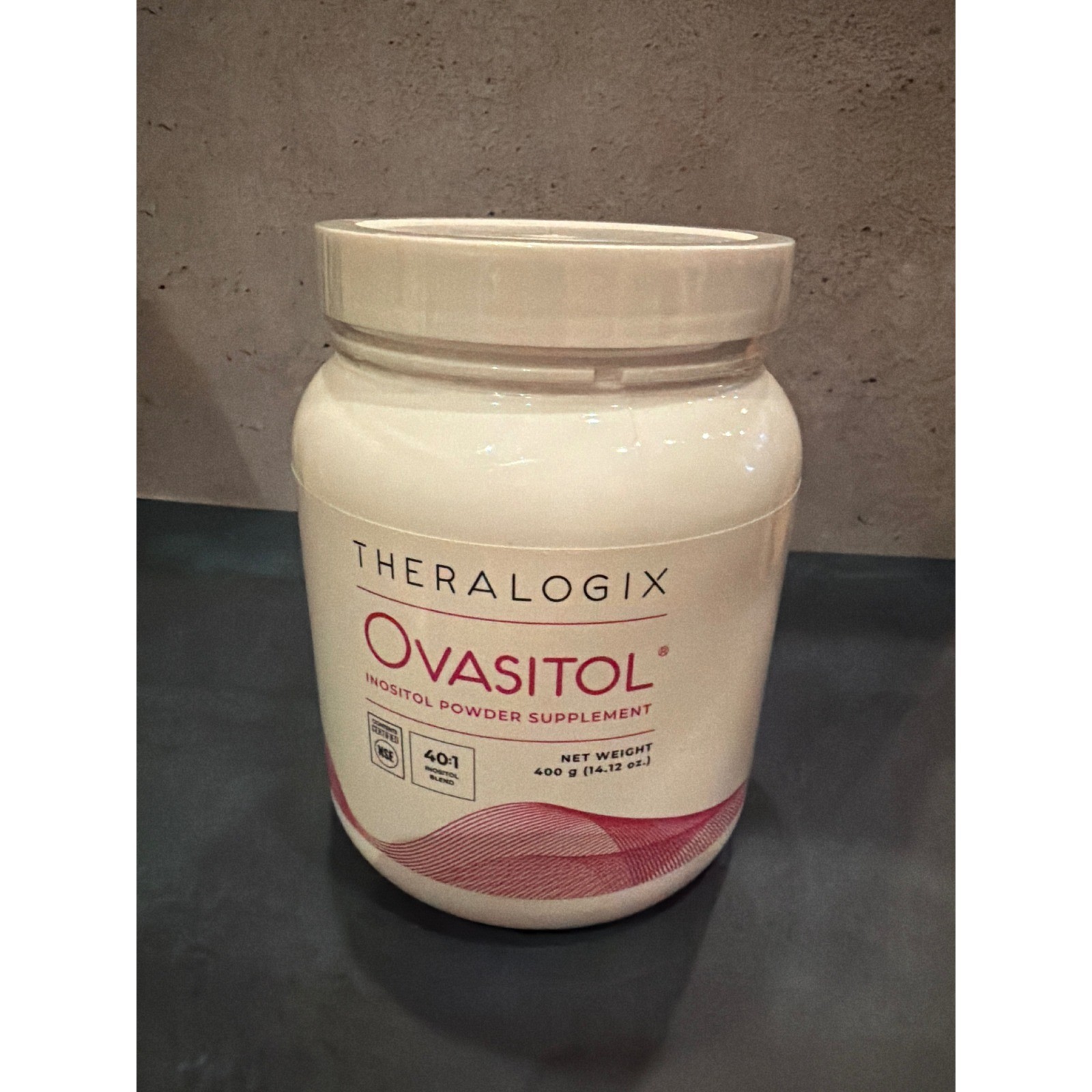 Theralogix Ovasitol Inositol Powder Supplement