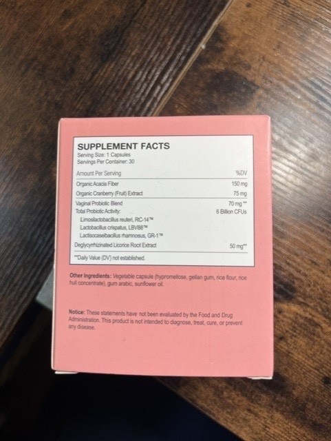 Vaginal Probiotic+ Daily Support for Feminine Health