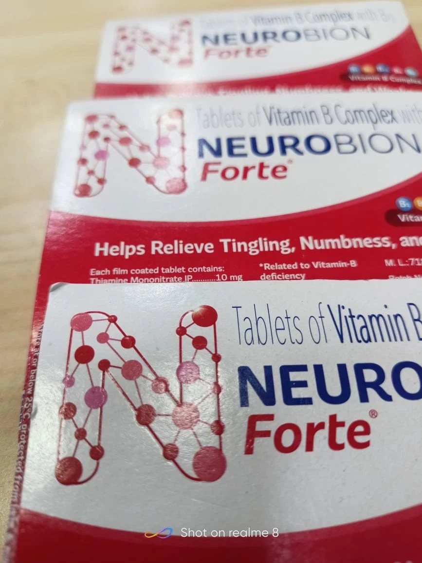Neurobion Forte with Vitamin B Complex 300 Tab Long Expiry – Free DDP ship USA