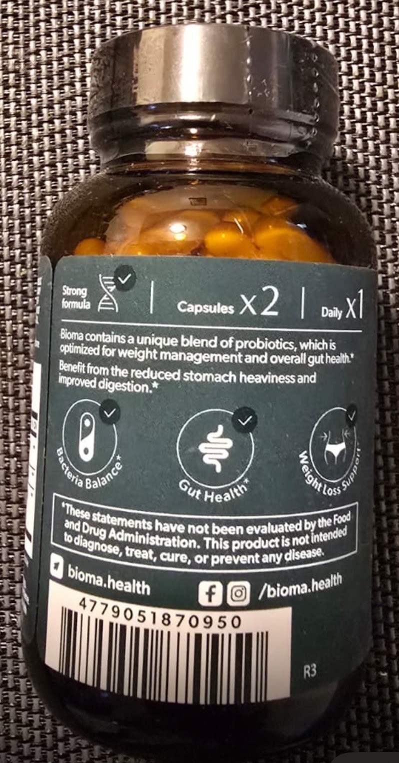 Bioma Probiotics for Digestive Health | 3-in-1 Gut Health Formula | AUTENTIC!