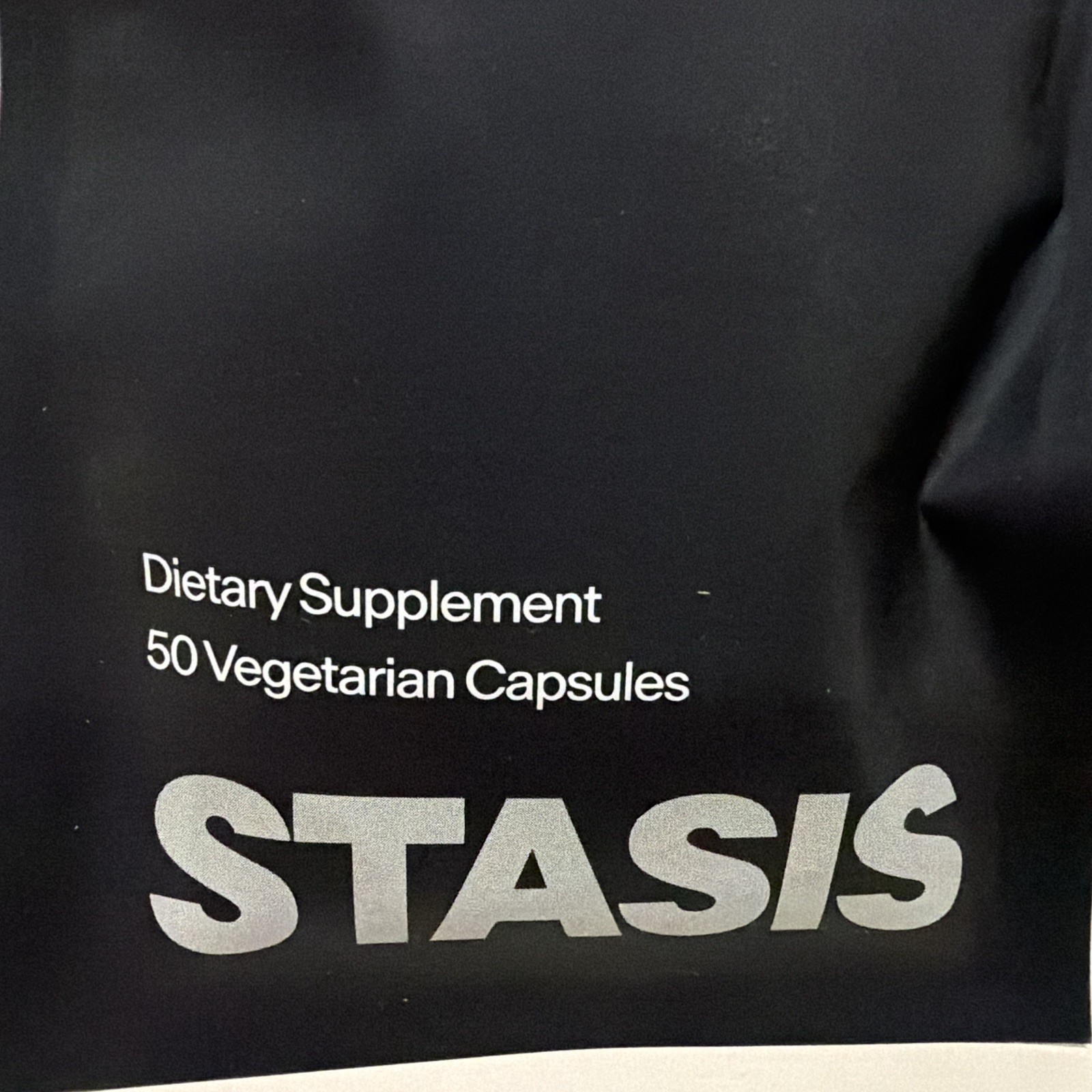 Stasis Daytime & Nighttime Supplement Bundle 50 Caps Each; SEALED Exp 04/2028