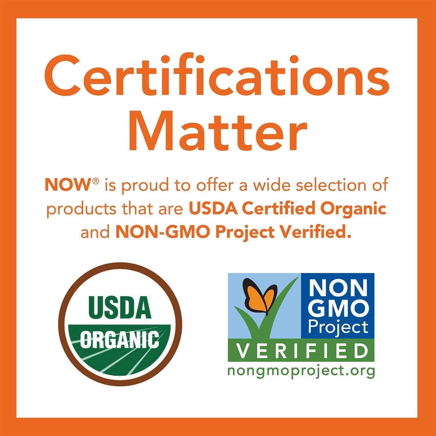 Now Foods Certified Organic Spirulina 500 mg 500 Tablets