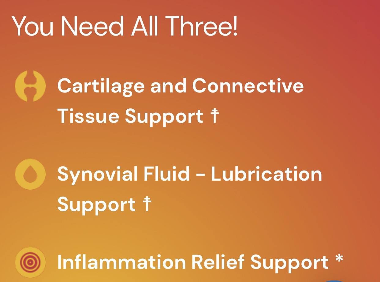 Complete Joint Nutrition, JOINT FOOD with Tamasteen. 10 Nutritional Ingredients