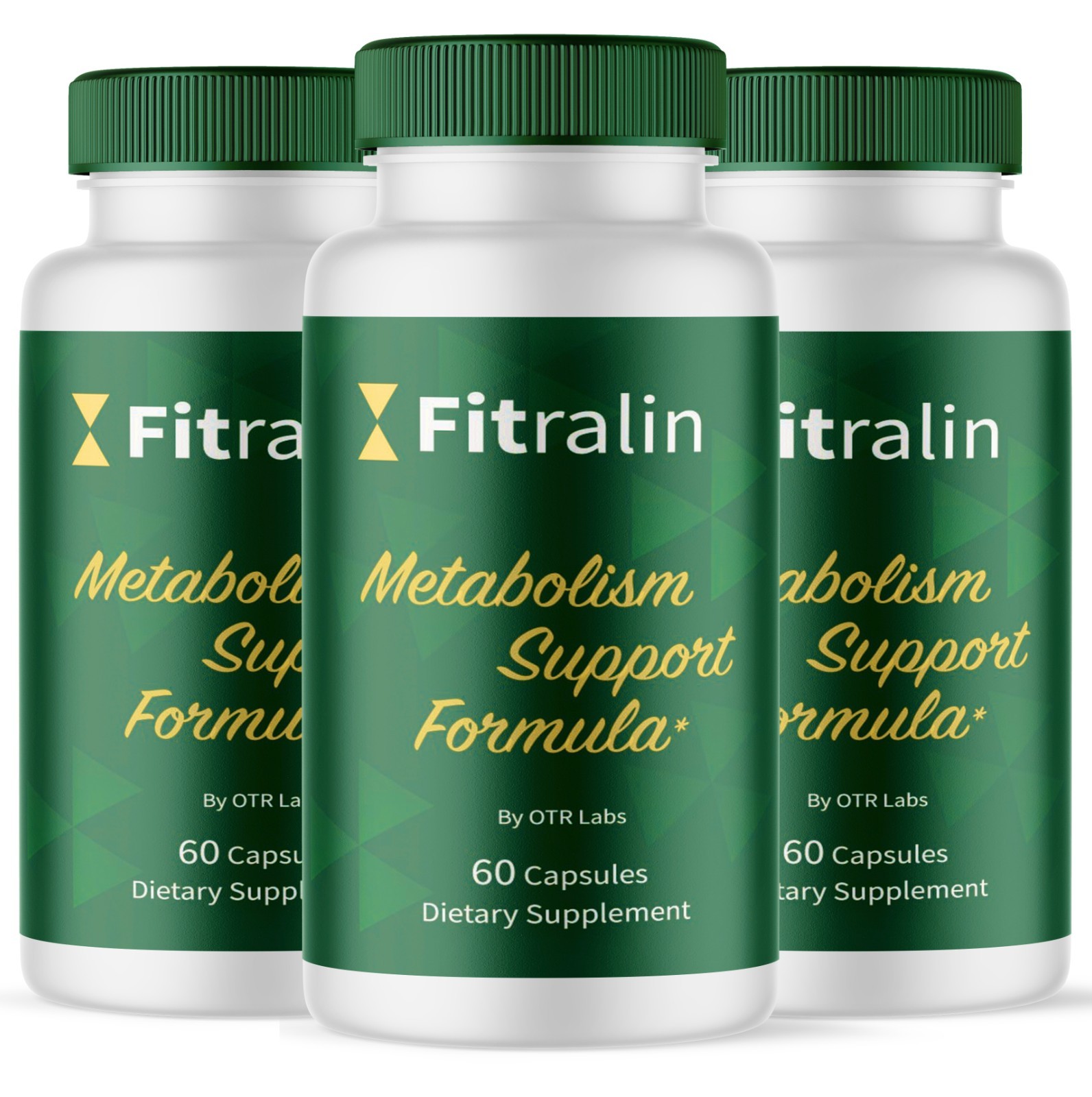 Fitralin Pills, Fit Ralin Metabolism Support Dietary Supplement Daily 180CT