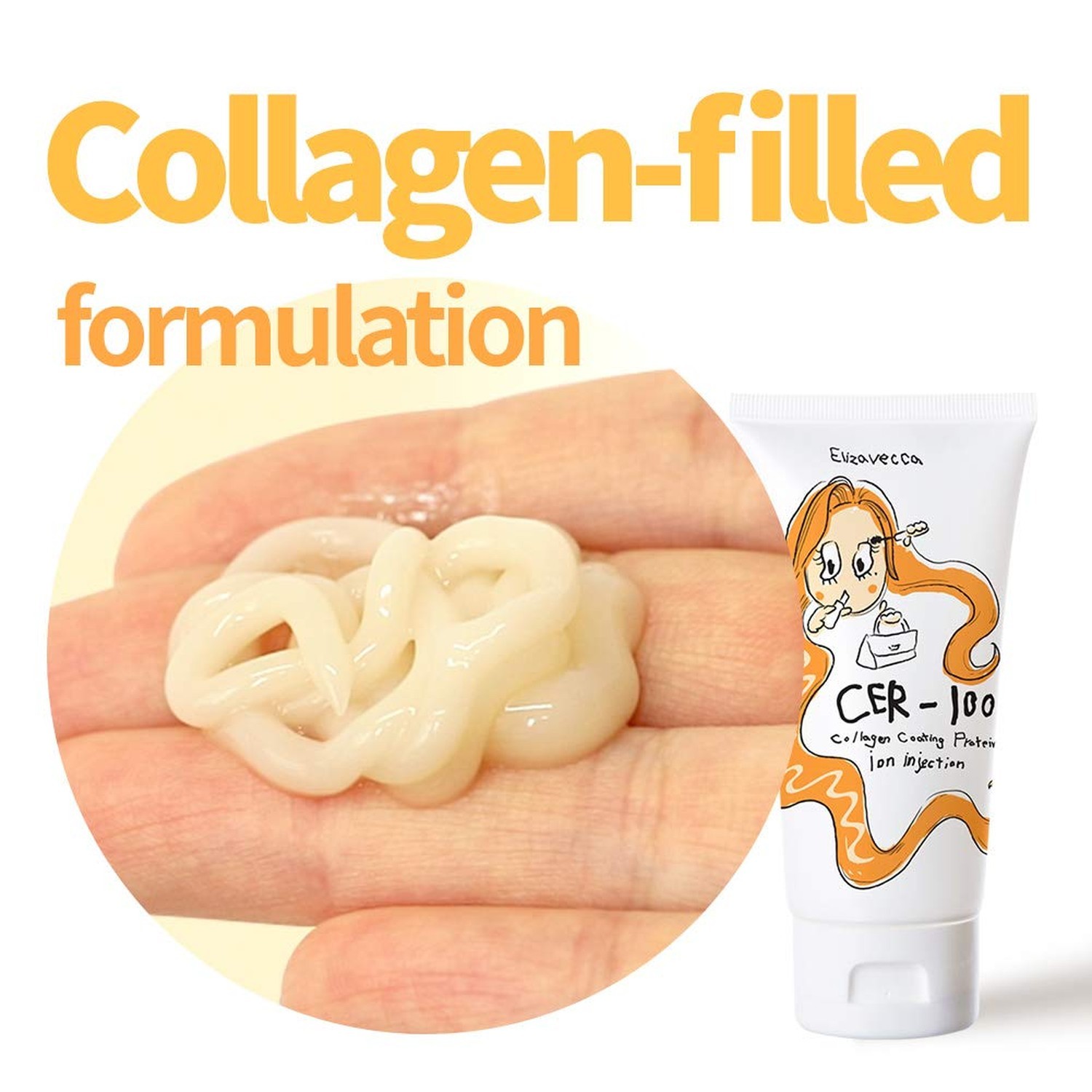 Elizavecca Milky Piggy Collagen Coating Protein Ion Injection 50ml/1.69 fl. oz.