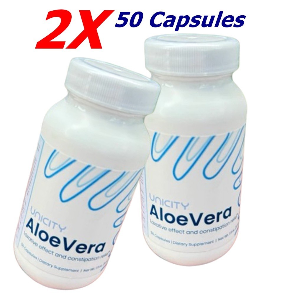 2X Unicity Aloe Vera Herbal Digestive Support Dietary Supplement Wellness Health