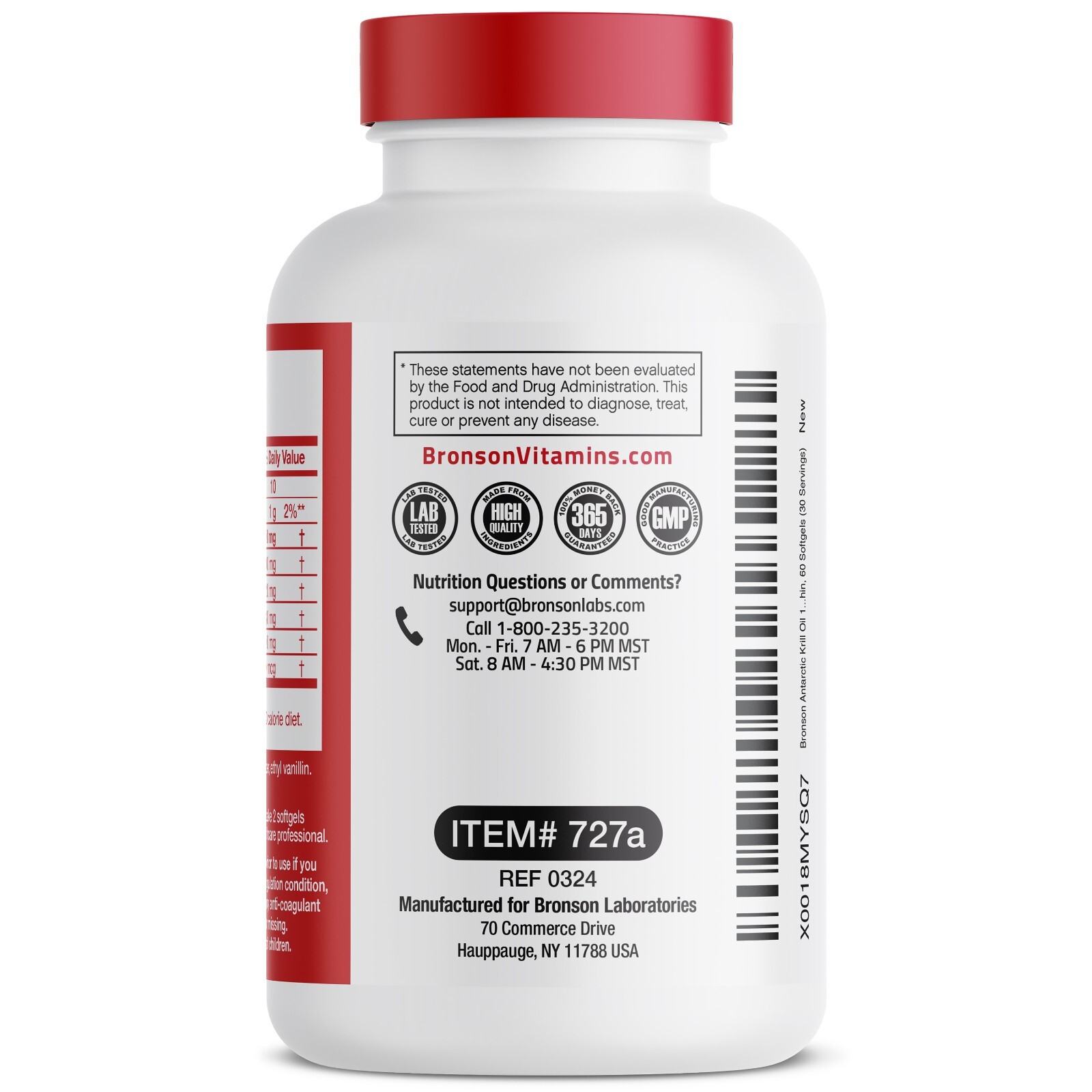Antarctic Krill Oil 1000mg with Omega-3s EPA, DHA and Astaxanthin