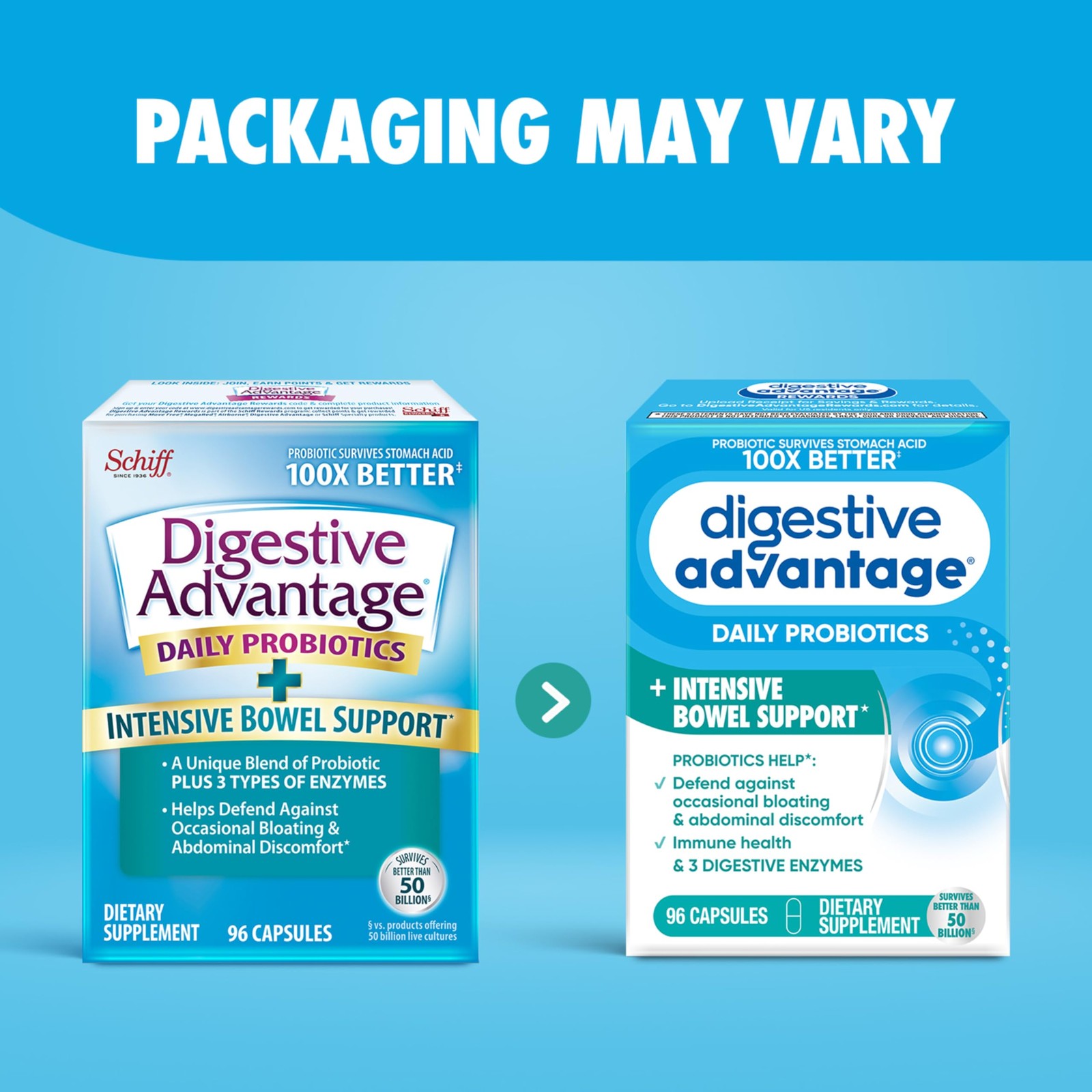 IBS Daily Probiotic Capsules for Digestive Health Gut Health, Digestive Adva…