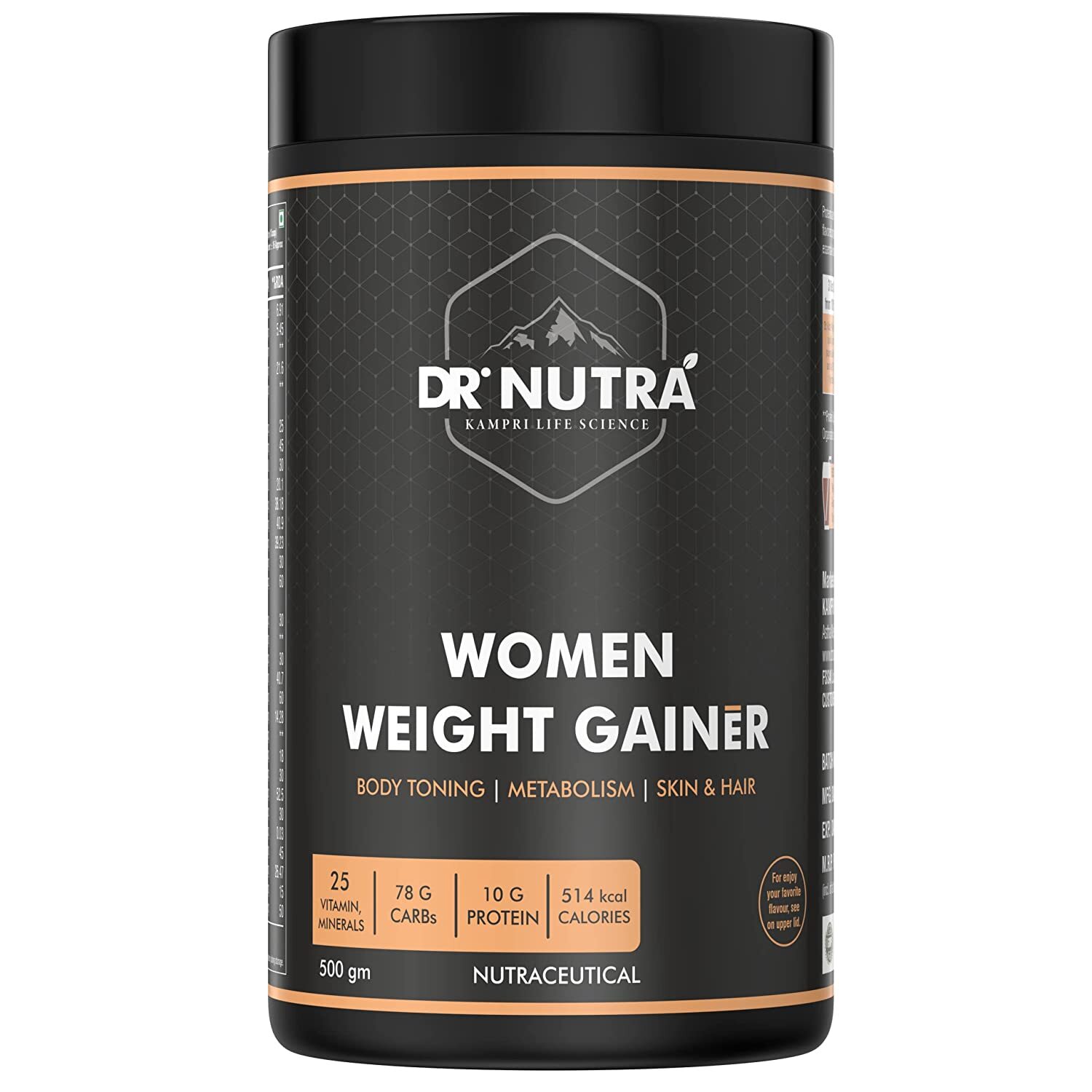 Dr.NUTRA Women Weight Gainer for Increase Breast Muscle Weight Gain and MassGain