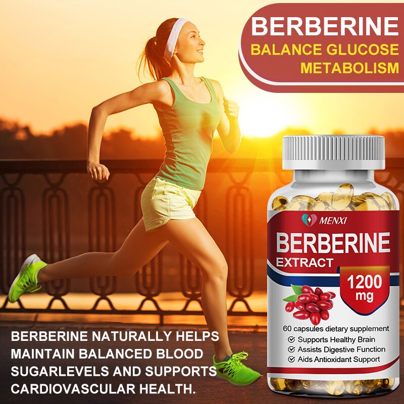 Premium Berberine HCL 1200mg High Potency Anti-inflammatory, Blood Sugar Support