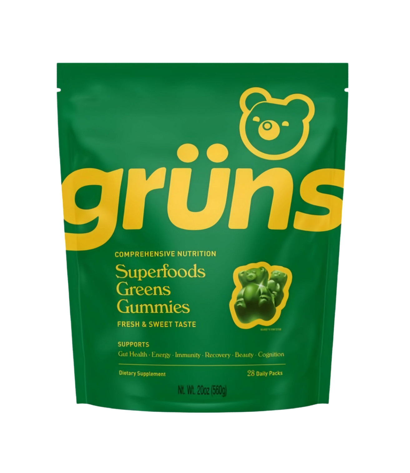Gruns SuperFood Greens Gummies