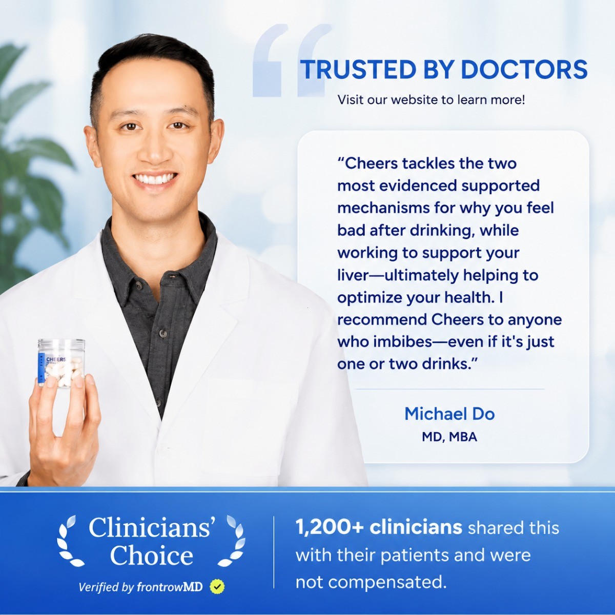 Cheers Restore DHM L-Cysteine After Alcohol Aid Supplement 36 Capsules 12 Doses