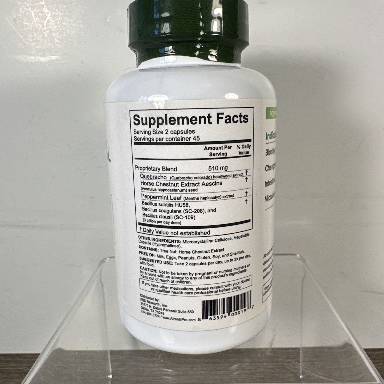 Atrantil PRO POLYPHENOL 90 Capsules, NEW SEALED Expired 10/2023