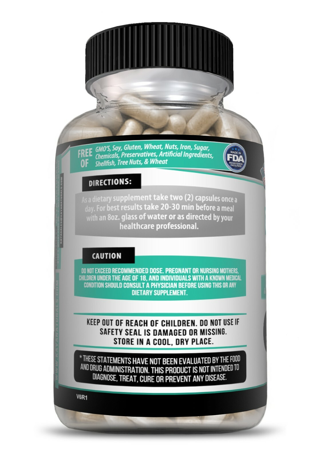 (2 Pack) Natural Anti Anxiety & Stress Relief 60 Ct, Combat Stress, Non-Drowsy