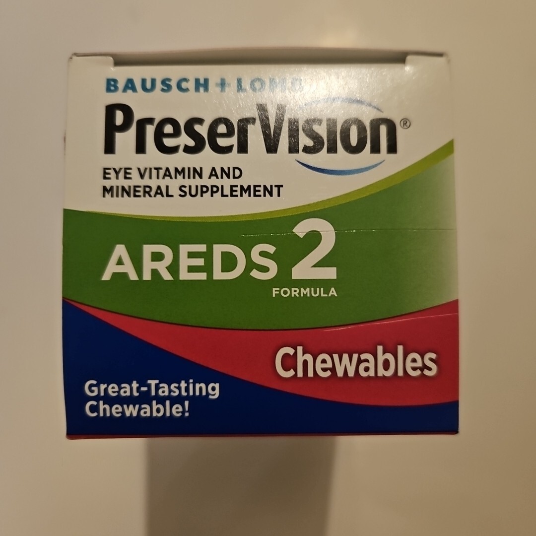 PreserVision Areds 2 Formula Eye Vitamin & Mineral 70 Chewable Exp 2025+