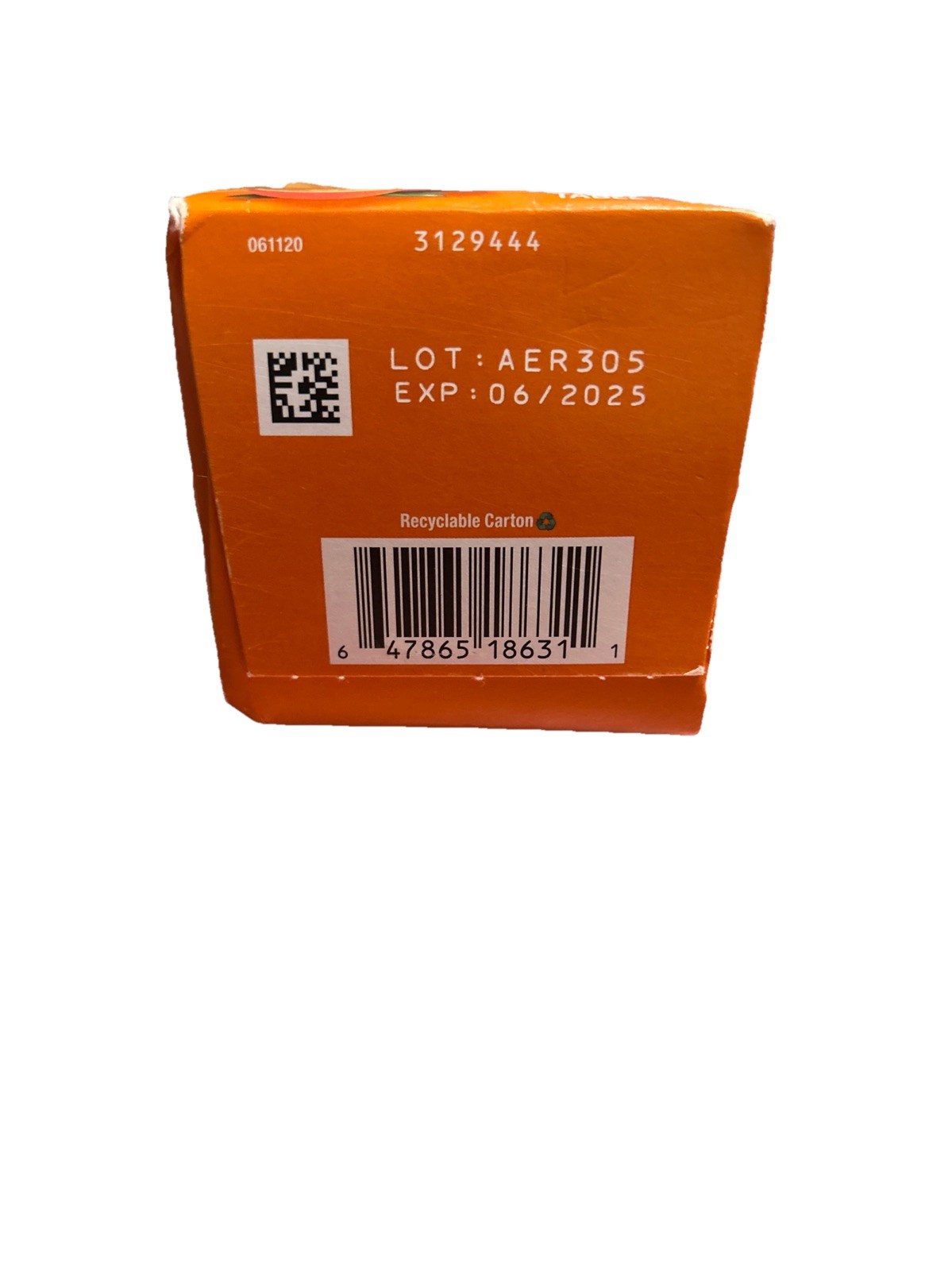 AirBorne 1000mg Vitamin C Citrus 64 Chewable Tablets Gluten-Free Exp 06/2025