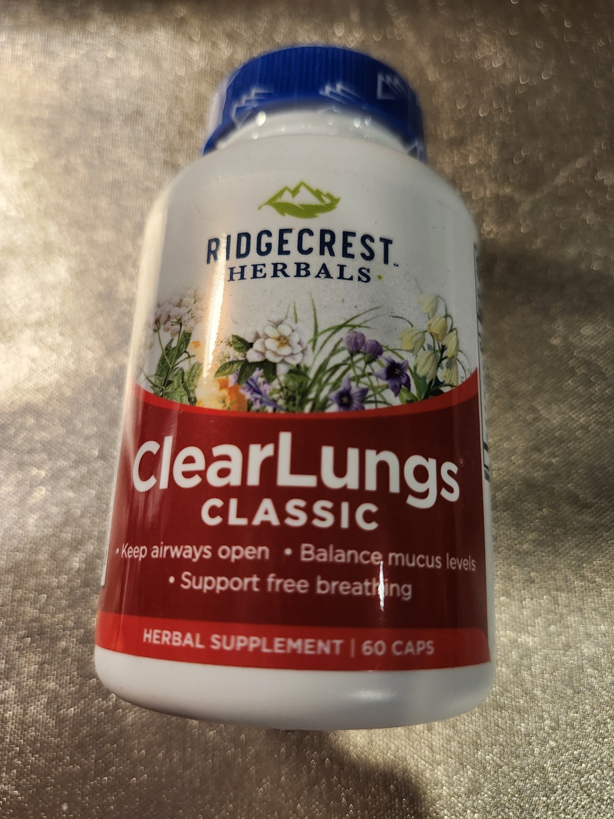 Ridgecrest ClearLungs Classic 60 capsules Exp. 01/2028 NEW & SEALED