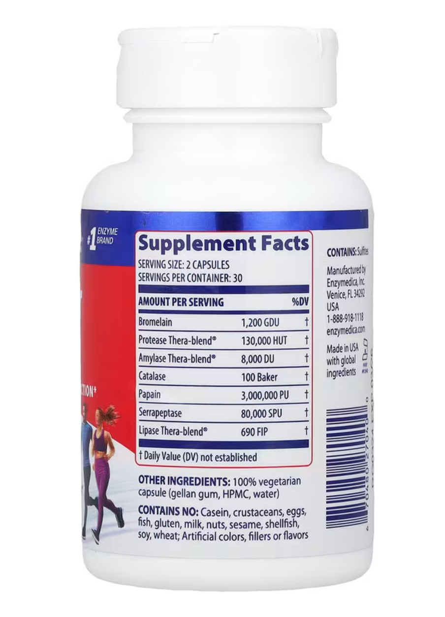 NEW Enzymedica Repair Gold Enzyme Muscle Tissue Joint Function 60 Capsules