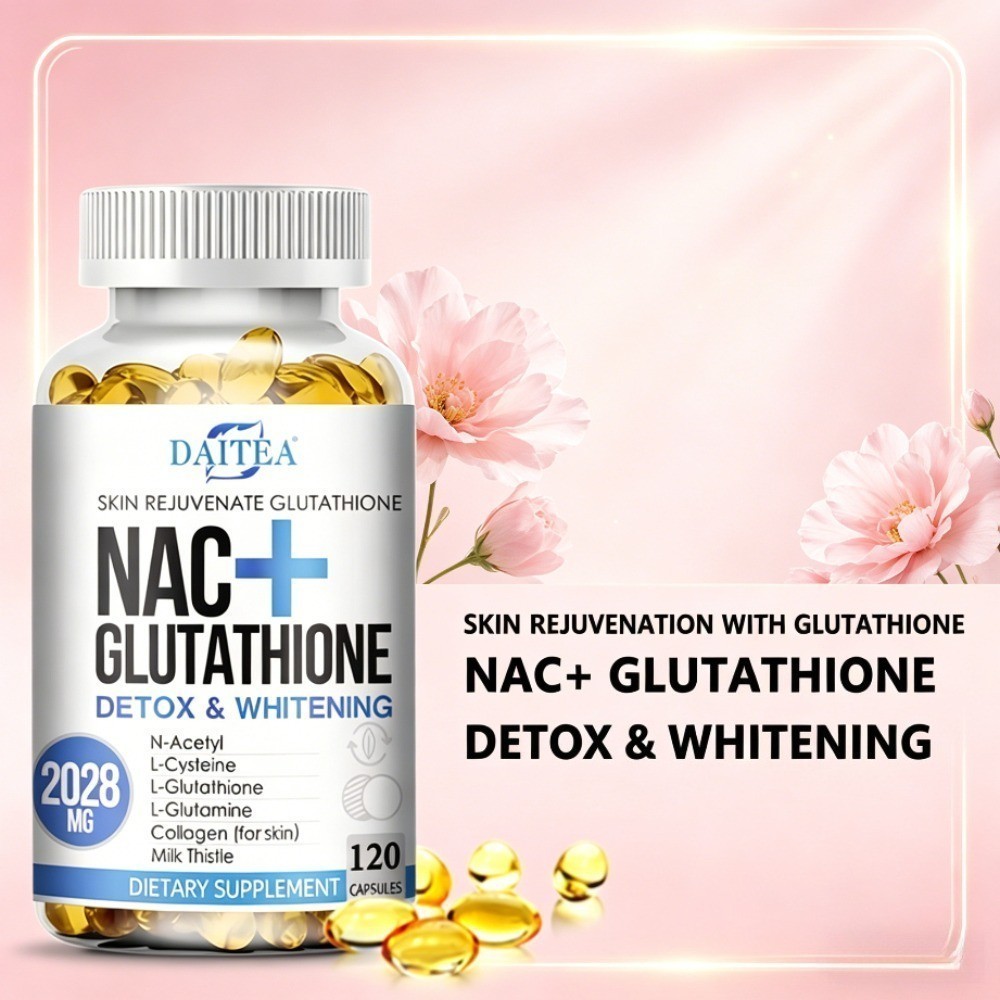 NAC Glutathione Collagen Supplement – Anti-Aging, Antioxidant & Anti-Allergy NEW