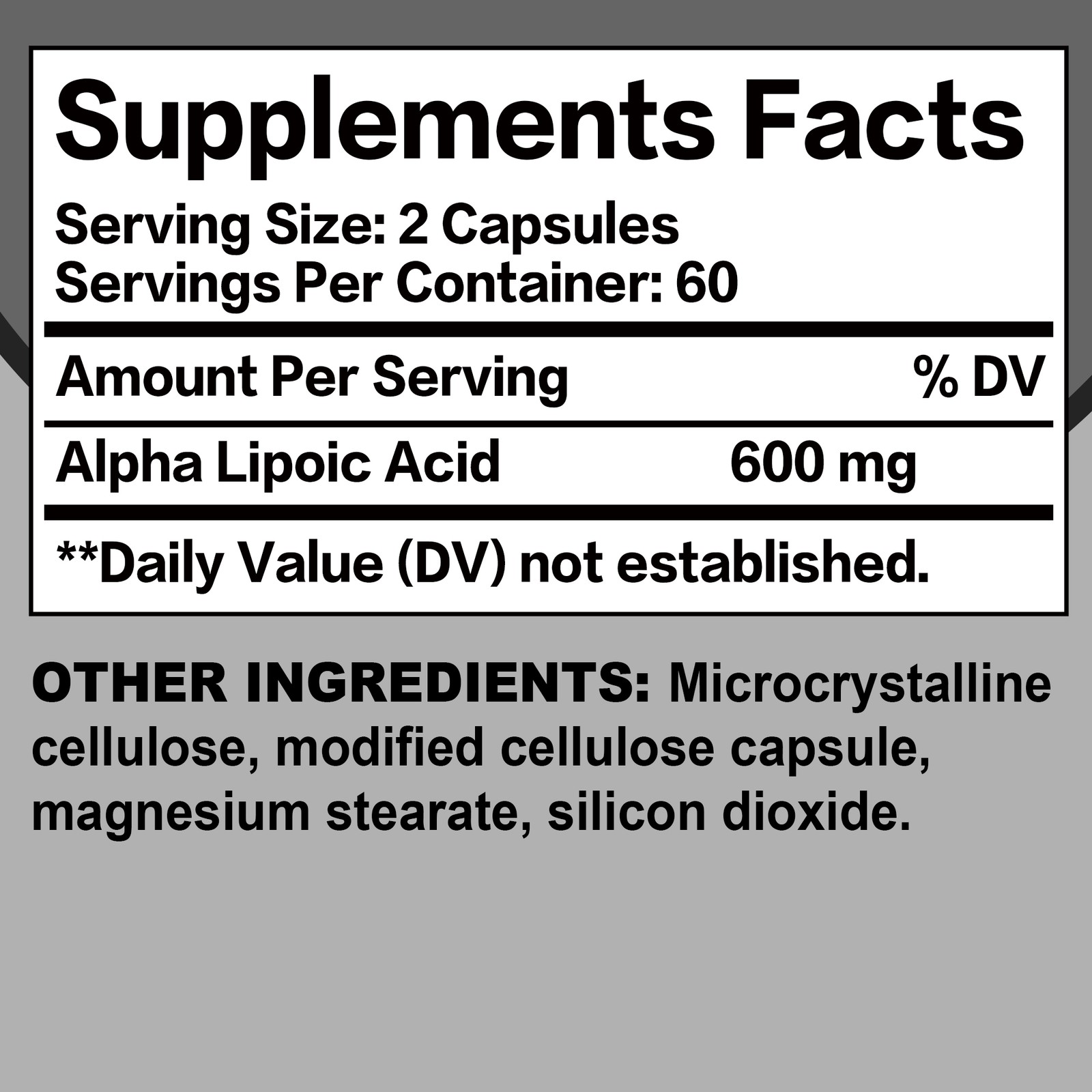 Alpha Lipoic Acid – Support Antioxidant and Sugar Metabolism, Relieve Nerve Pain