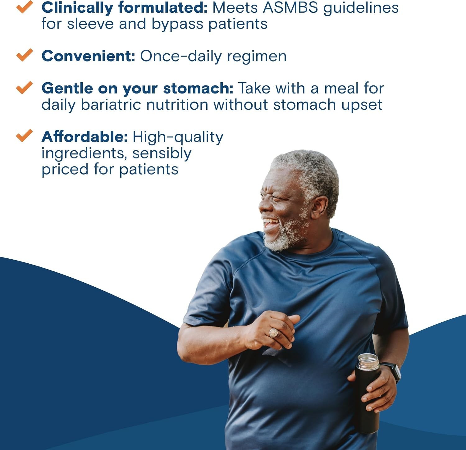 Bariatric Fusion Bariatric Multivitamin Without Iron | 1 Per Day | Post Surgery