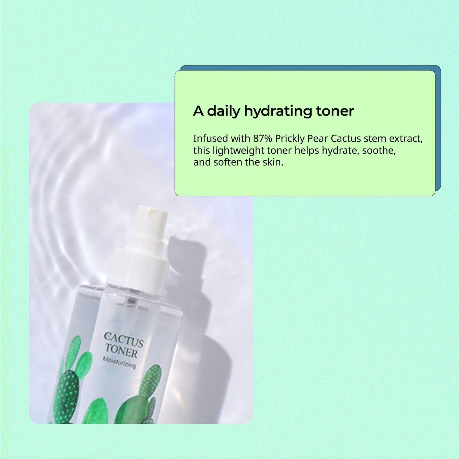 YADAH Cactus Toner (7.1fl oz) – Cruetly Free Prickly Pear. Hypoallergenic Moi…