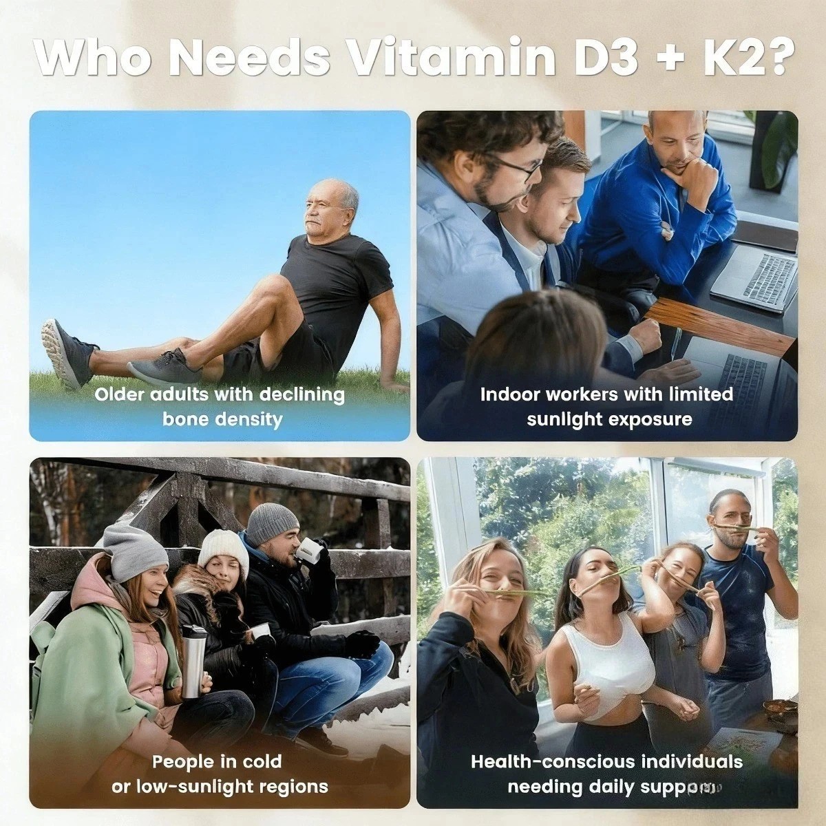 3PCS VEV D3 K2 10000 IU Softgels with Coconut Oil, 2-in-1 Vitamin Support 300 Ct