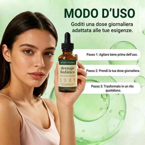 Mayaverra Lymphatic Drainage Drops Herbal Liquid Lymph Support Wellness Tincture