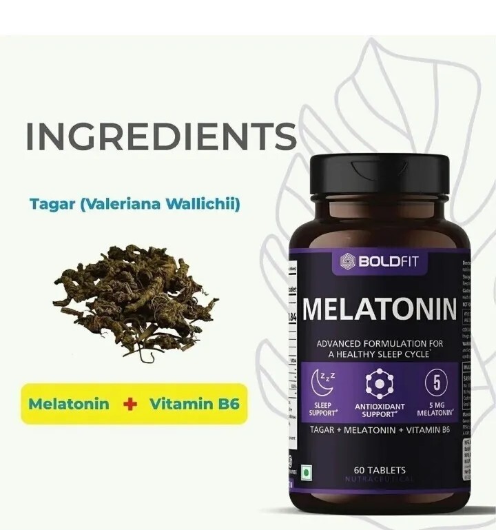 Boldfit Deep Sleeping Aid 60 Tabs | No Side Effect | 60 Day Money Back Guarantee