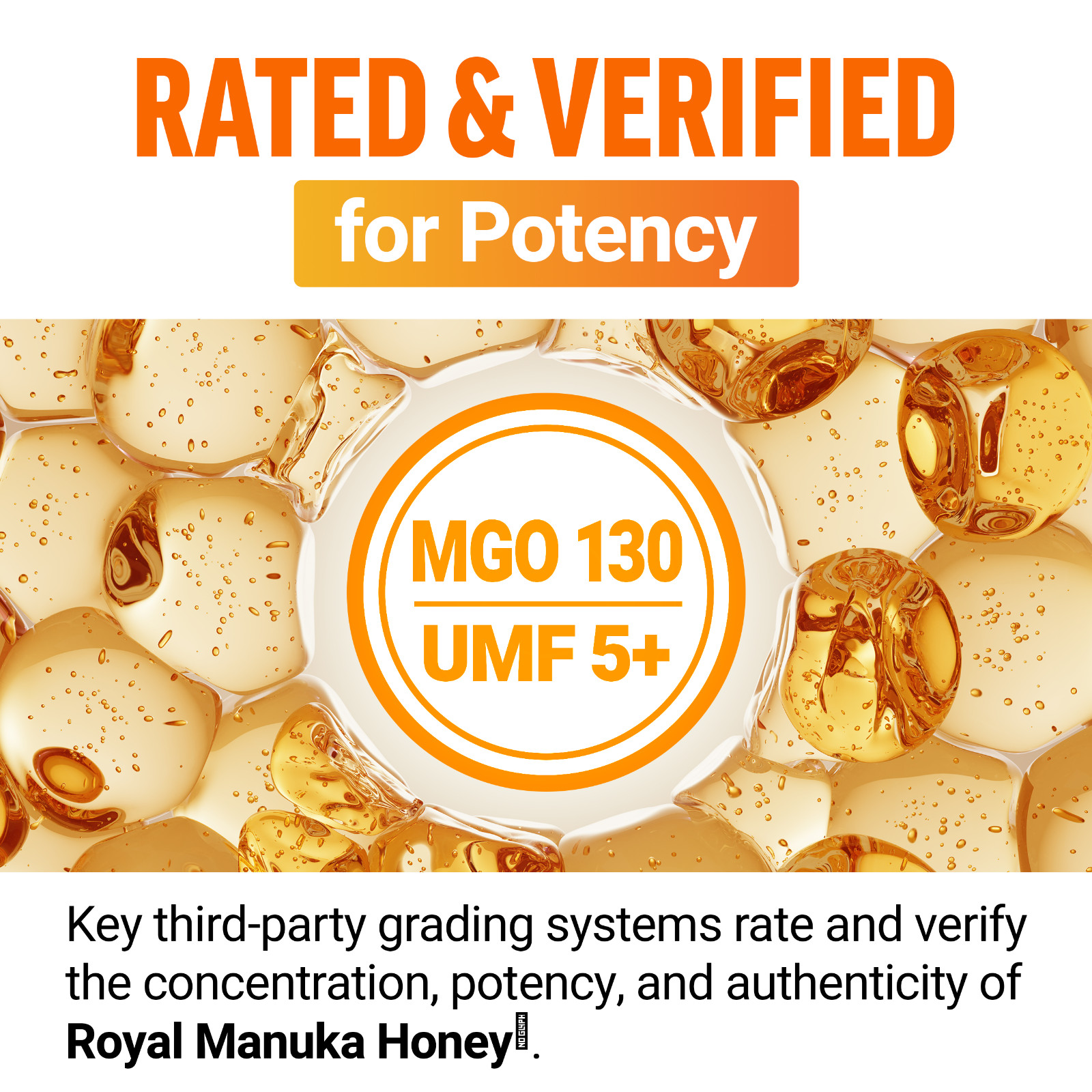 Force Factor Royal Manuka Honey MGO 130 Immune Digestion Energy 60 Soft Chews