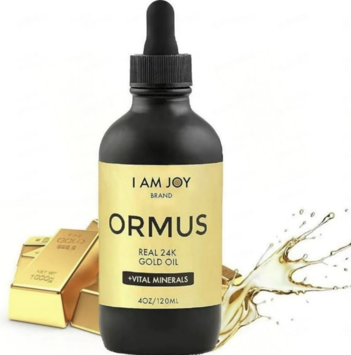 2 BOTTLES-NEW I Am Joy Ormus Gold Oil, DNA Repair & Pineal Gland Decalcification