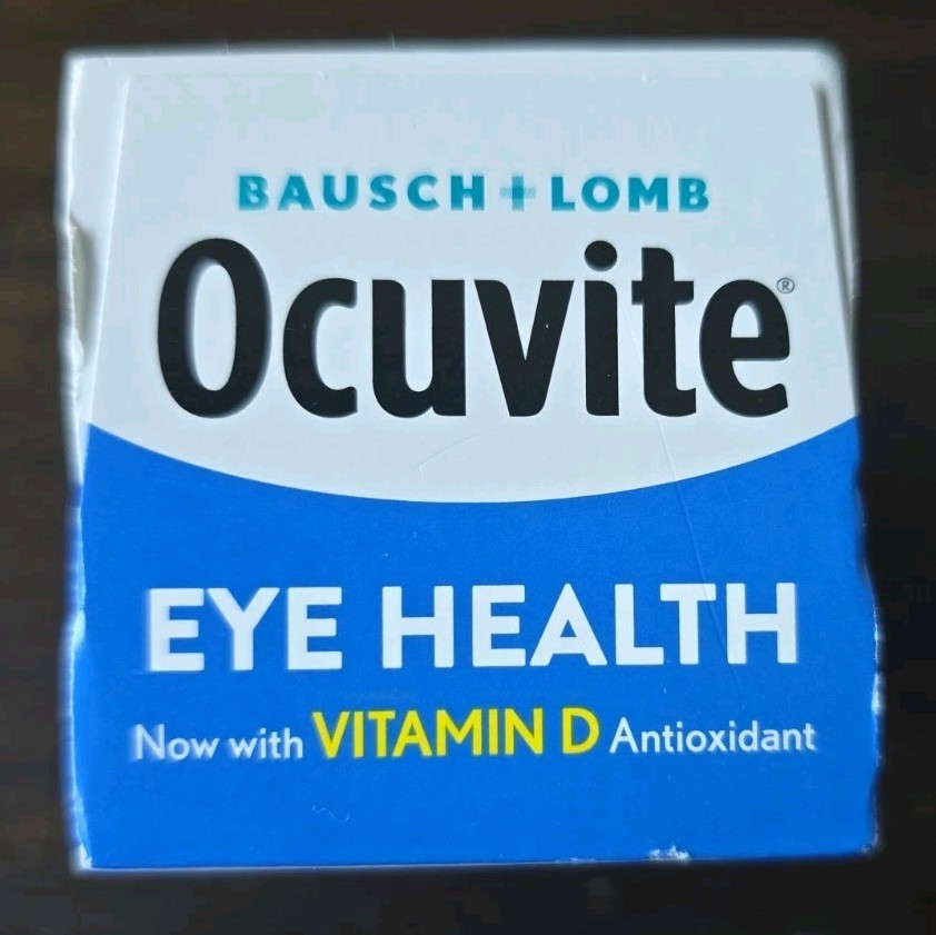 Bausch + Lomb Ocuvite Eye Health Dietary Supplement 30 Mini Soft Gels Exp 06/26