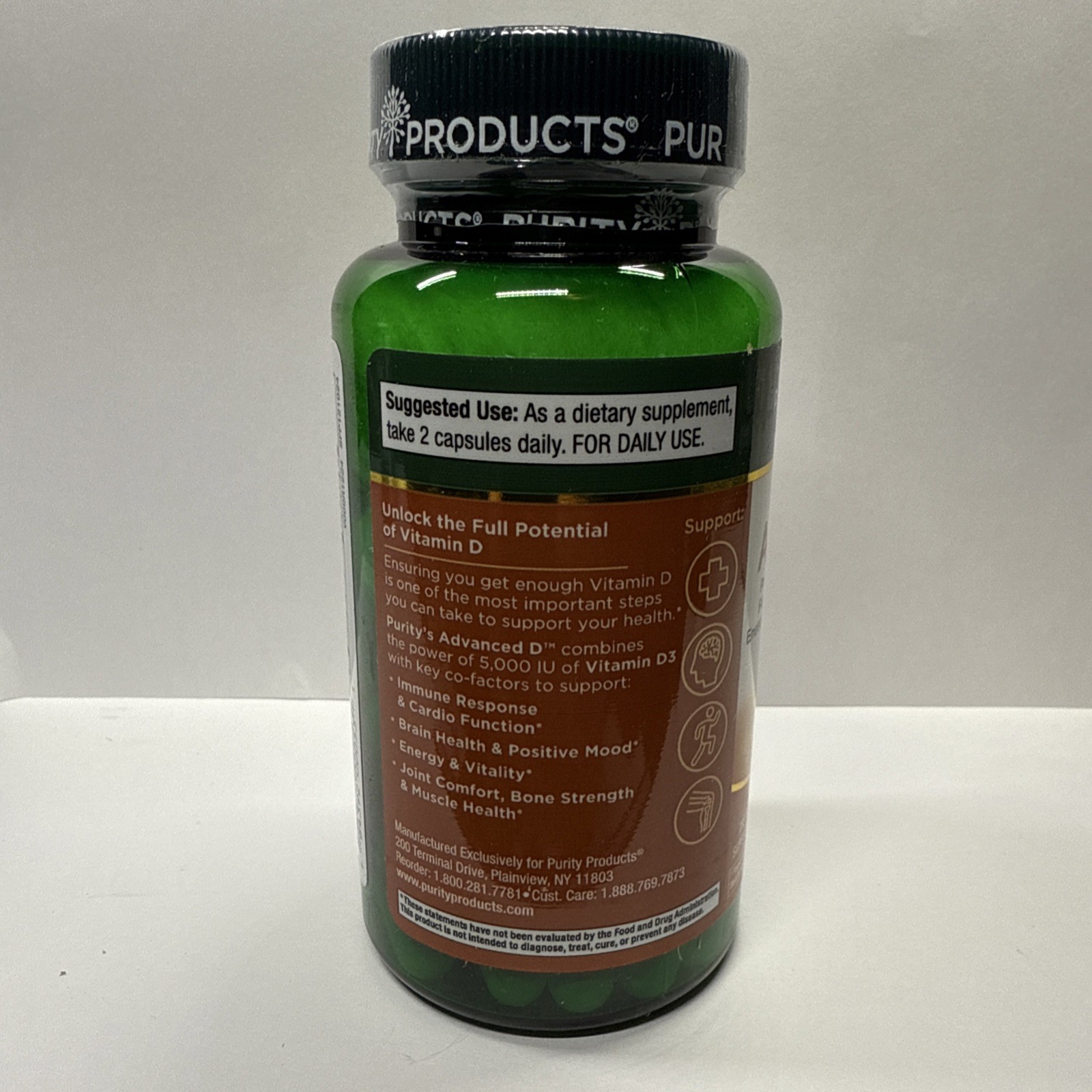 PPIRITY PRODUCTS Advanced D Formula 60 Cap. Brand New Dr. Cannell’s Exp. 04/27