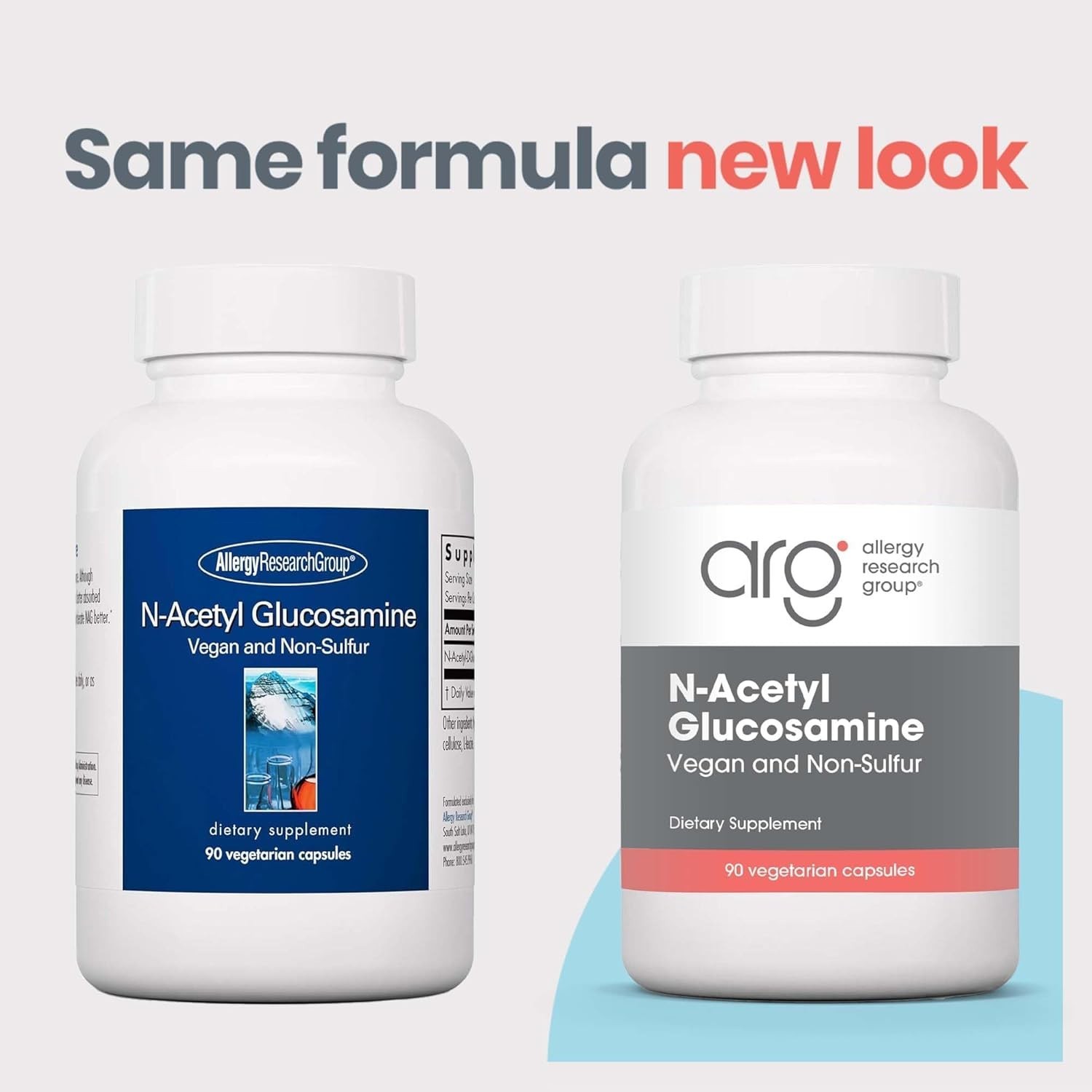 N-Acetyl Glucosamine (NAG) 90 Vegcaps Allergy Research Group
