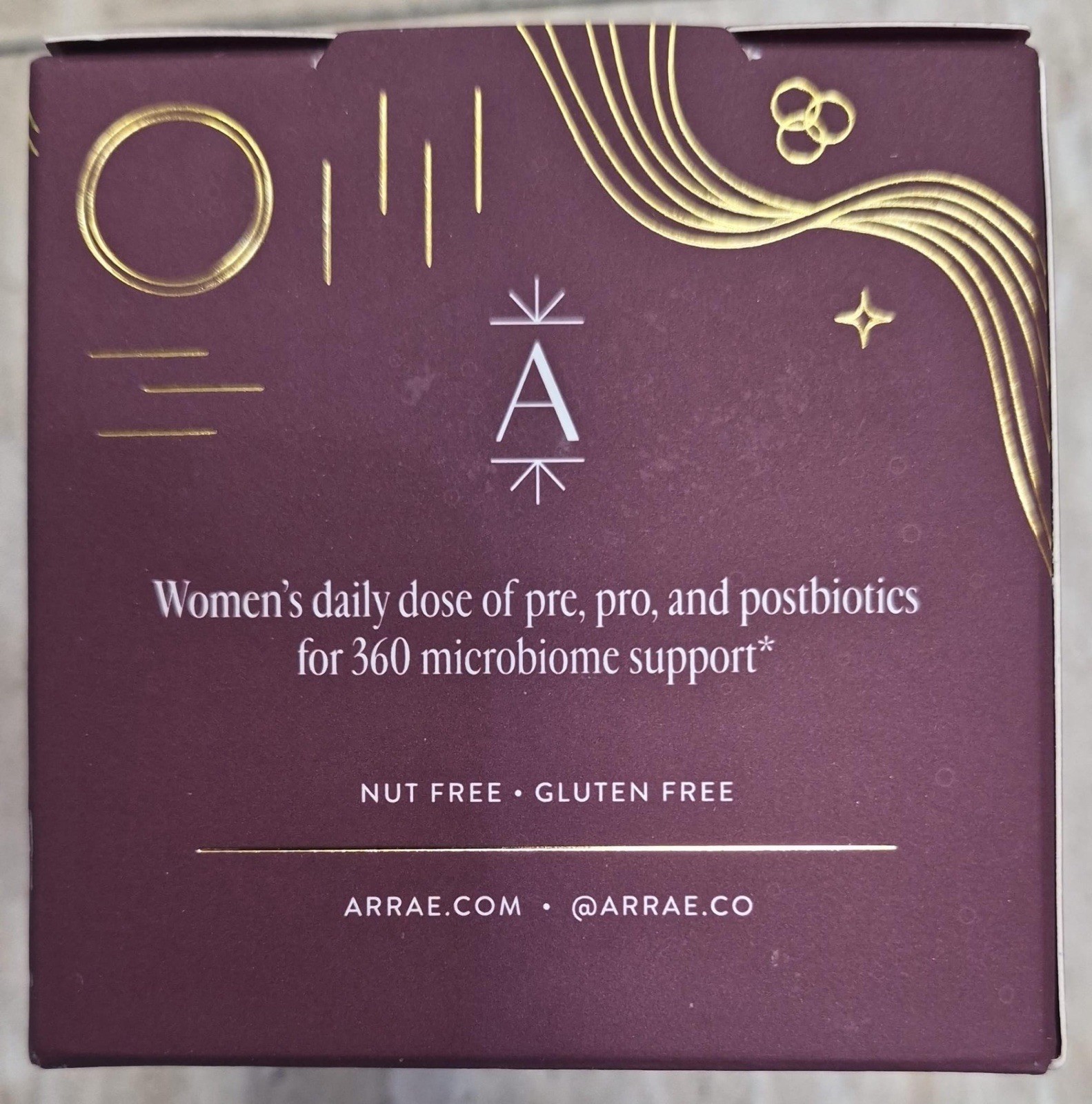 Arrae Tribiotic Probiotics for Women Support for Vaginal pH Balance Exp 09/26