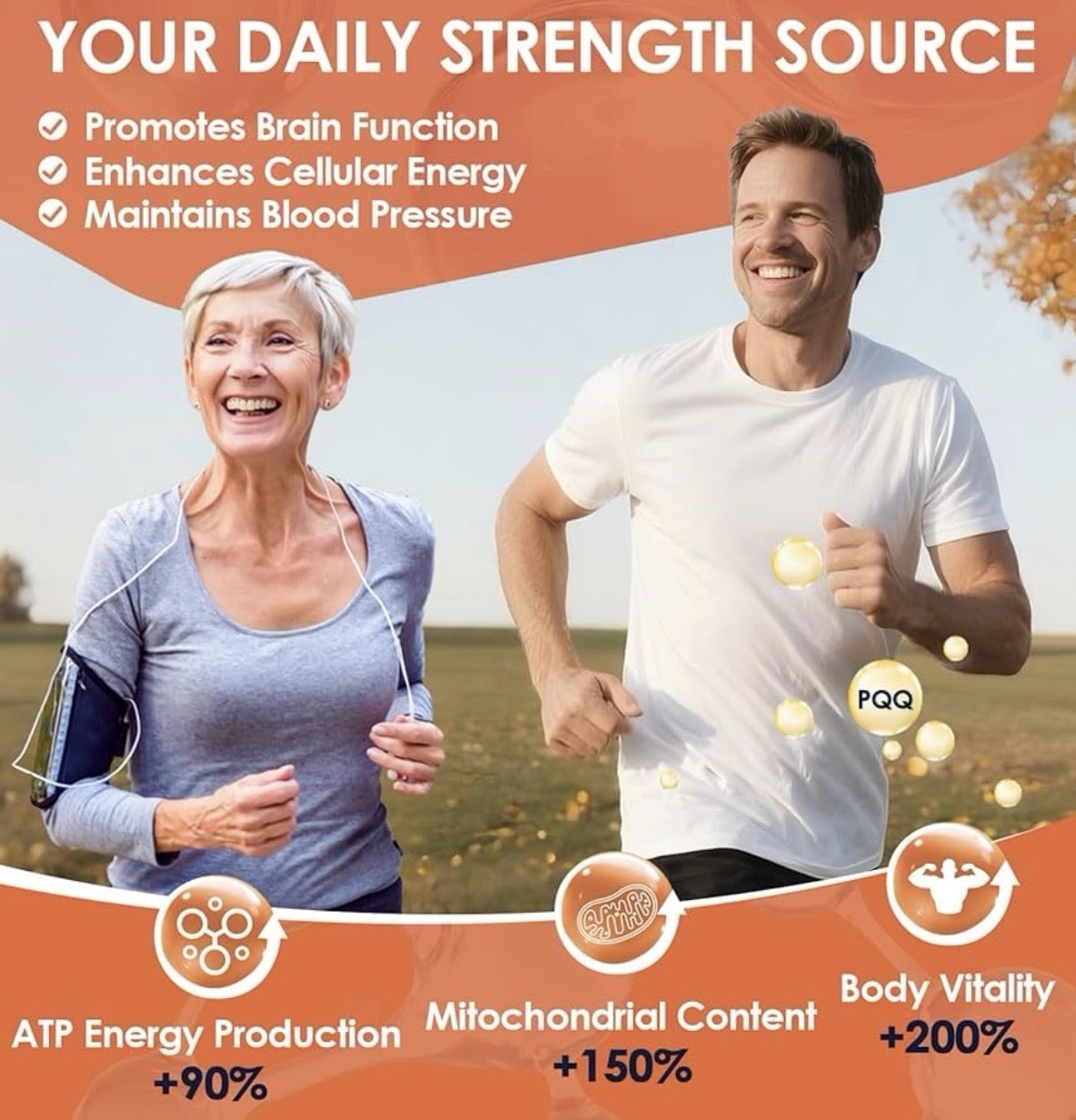 Ubiquinol CoQ10 300mg Softgels for Heart Health & Energy, 120 Count