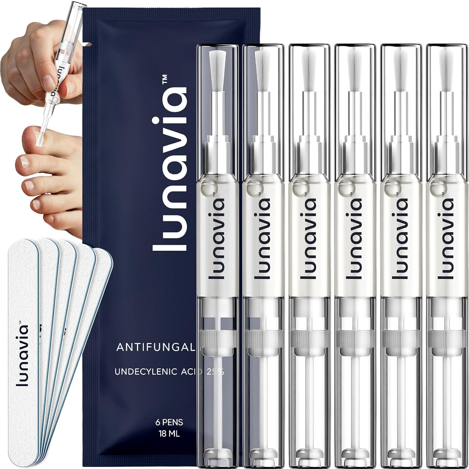 Antifungal Pen – 25% Undecylenic Acid, Toenail Fungus Treatment Extra Strength