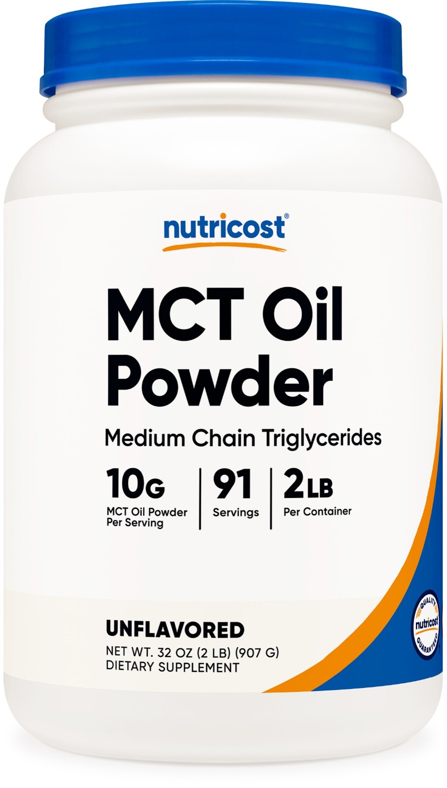 Nutricost MCT Oil Powder 2LBS (32oz) – Great for Ketosis and Ketogenic Diets